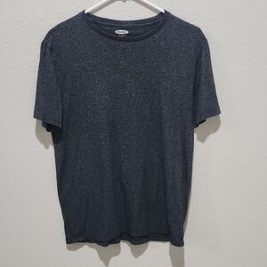 Old Navy Soft-Washed Dark Gray Crew Neck T-Shirt Men’s Size M Cotton Blend Tee